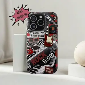 Rock and Roll Collage Tough Phone Case, MagSafe Case Phone - Case iP 16 15 14 13 12 11 X