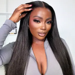 【NEW IN】FORGIR LFOREVER 13x6 Straight Wear Go Glueless Wig With Drawstring Effortless Install Ear To Ear Bleached Knots Pre-Cut Lace Frontal Wig Beginner Friendly