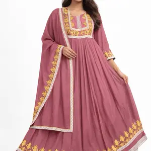 Traditional Afghan Dress – Medium & Large | 3-Piece Afghan, Pakistani ،Indian Style Outfit with Dupatta