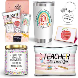 Teacher Appreciation Gifts,Teacher Gifts for Women from Student,-It Takes a Big Heart to Shape Little Minds 20 oz Tumbler Set,Thank you Gift