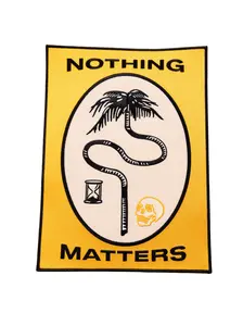 Nothing Matters Embroidered Back Patch