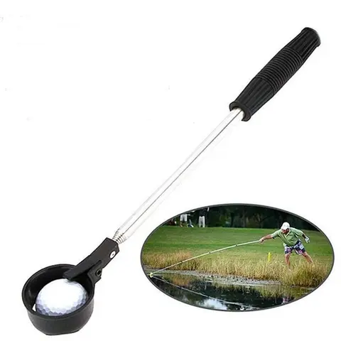 Golf Ball Retriever, 1 Count Golf Ball Retriever Tool, Golf Ball Grabber for Men and Women, Golf Sports Equipment Accessories, Golf Accessory, Golf Item