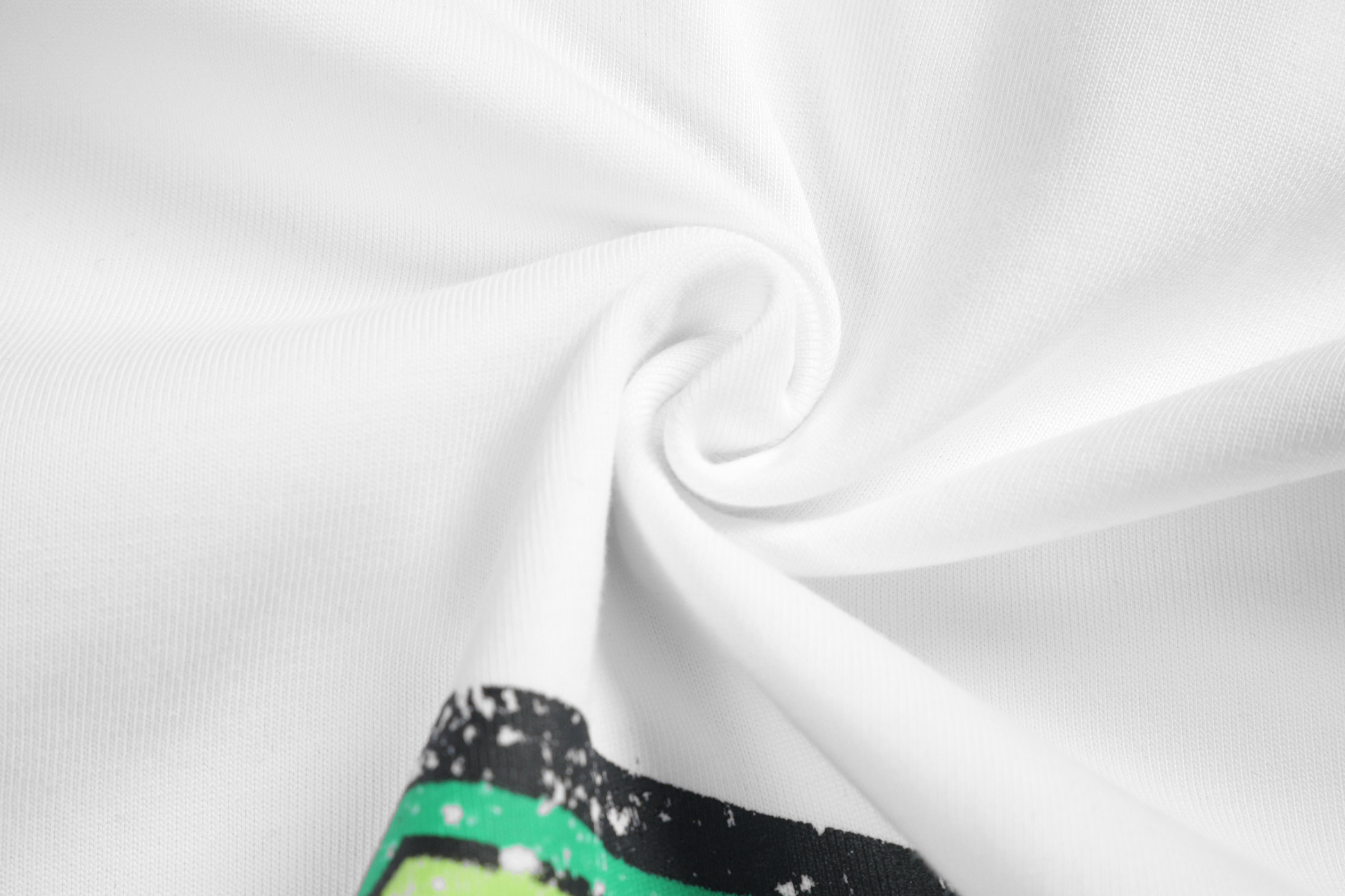 Men's Y2K Cartoon Rapper Studded Oversize White Tee | Summer Crystal Street wear Must-Have