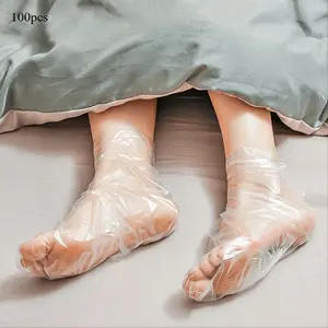 100 pcs Moisturizing Foot Masks - 100% Disposable, Soft and Comfortable, Perfect for Daily Use, Feet Mask