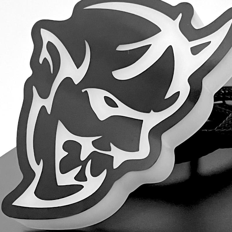 SRT Demon Head LED Grille Emblem (RGB Flow-Series)