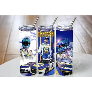 Chase Elliott  Tumbler, 20oz Travel Mug, Gift for racing fan, NASCAR