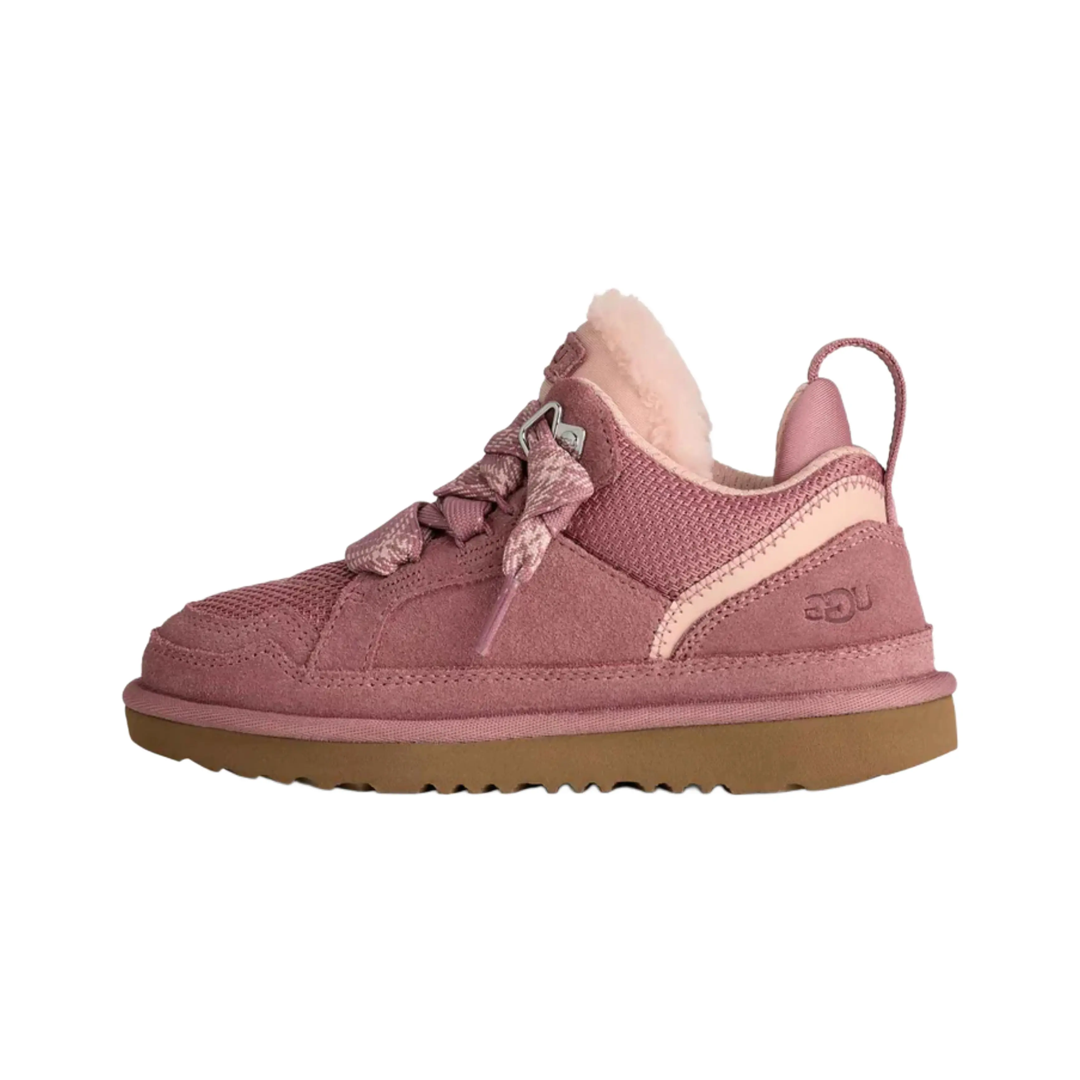 UGG Lowmel Pink Dawn Women’s Sneaker - Casual Sneakers, Lightweight Sports Shoes, Trendy Comfortable Closed-Toe Footwear for Fall Winter Walking