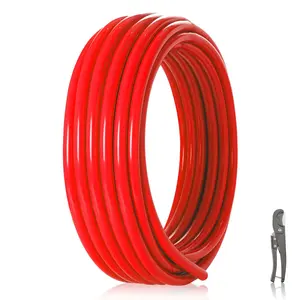 3/4" 100ft PEX-A Pipe (Red & Cutter)
