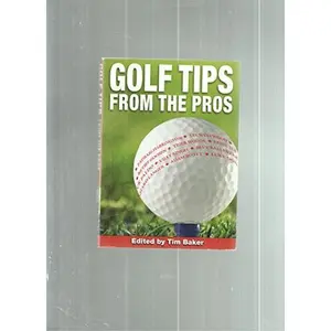 USED Book - Golf Tips from The Pros by ernie (Paperback) - english