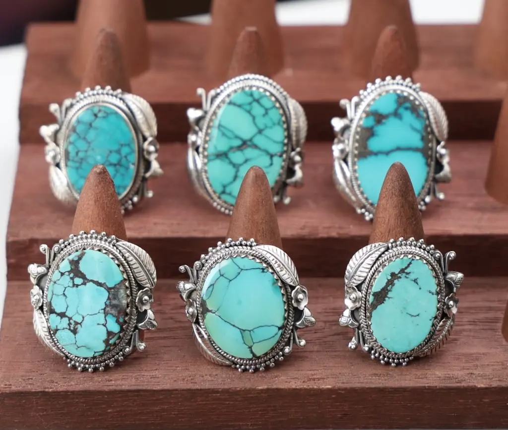 GAIA Tibetan Turquoise Ring