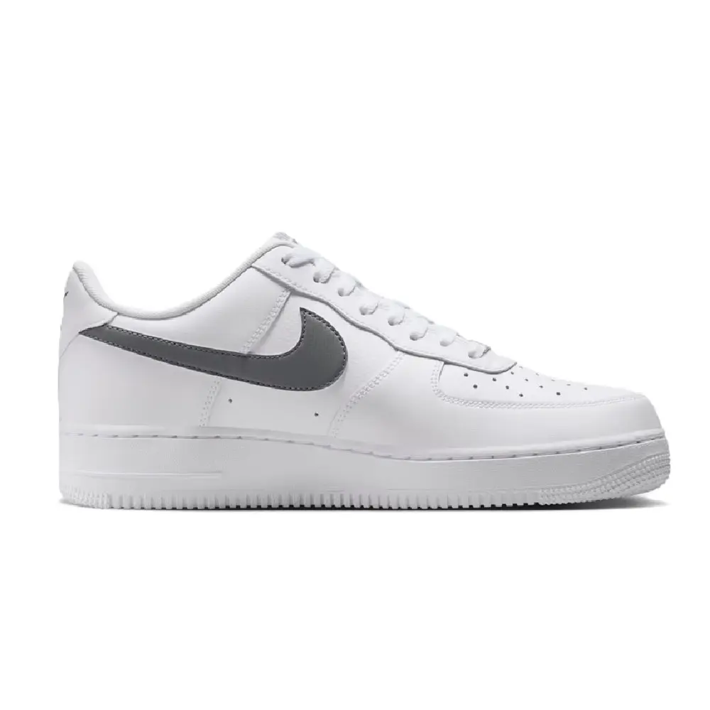 Men's Nike  Air Force 1 07' Tech ESS White/Cool Grey-Fir (IX0349 100)