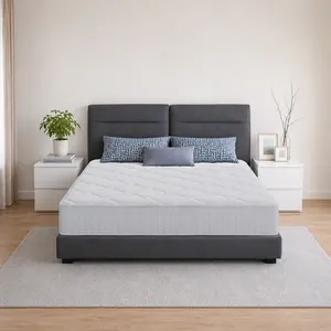 Twin/Full/Queen size hybrid mattress, 8–10–12–14 inches, memory foam and spring, medium-firm feel, lumbar support, back pain relief, quiet motion isolation for couples, compressed bed-in-a-box, easy setup living room furniture high quality mattress topper