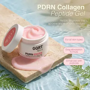 GQRT Jelly Peptide Gel with PDRN| Hydrating Collagen & Niacinamide Moisturizer| Lightweight Daily Skincare for Smooth, Healthy-Looking Glow