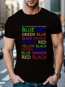 Neuroscience Brain Teaser Fun Science Teacher Men Women T-Shirt| Black Vacation Crew Neck Short Sleeve Classic Fit Holiday Tee, Breathable, Sweat-Wicking, Soft, Suitable For Daily Commutes, Lounge At Home, Casual Wear, Plus Size