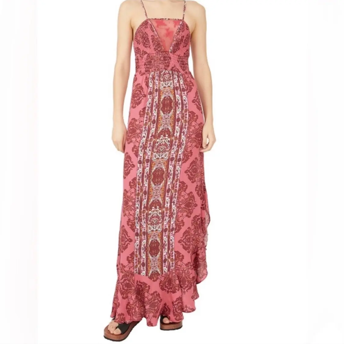 Free People Intimately Free That Moment Maxi Slip Dress Size Small