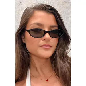 Otra Eyewear Hazel Black Cateye Sunglasses