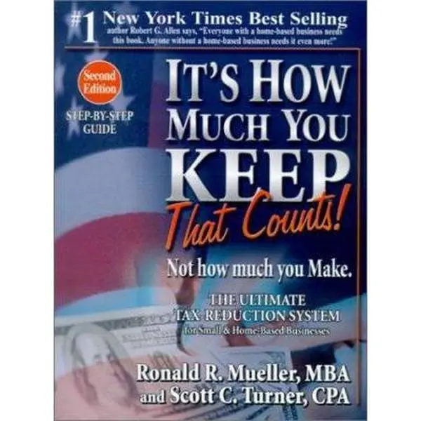 USED Book - It's How Much You Keep That Counts! Not How Much You Make.: The Ultimate Tax-Reduction System for Small and Home-Based Businesses by Ph.D. Ronald R. Mueller MBA (Paperback) - english