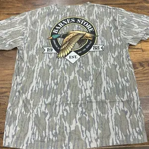 40-Crossbone Turkey Greenleaf T-shirt, Mossy oak bottomland camo t-shirt