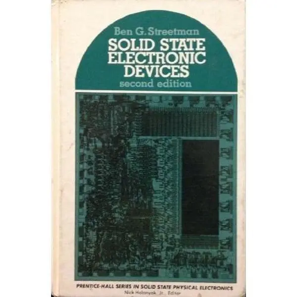USED Book - Solid state electronic devices by Ben G. Streetman (Hardcover) - english