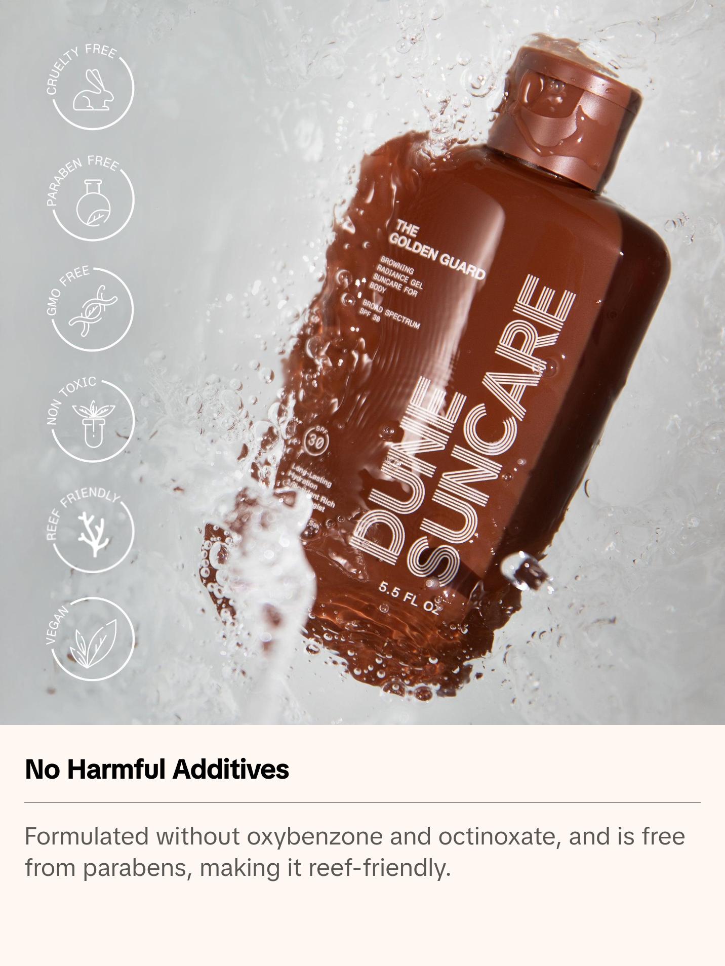 The Golden Guard SPF 30 Suncare Browning Gel - Golden Sunkissed Glow The Golden Guard SPF 30 Suncare Browning Gel - Golden Sunkissed Glow