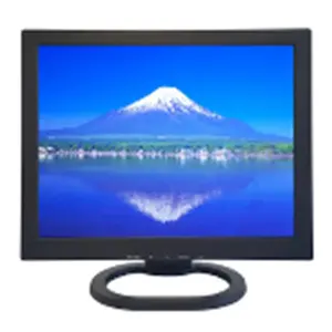 212 MAIN 15 in. LCD & LED Security Monitor, Black, with VGA, BNC In & Out, Speaker, and VGA Input/Output
