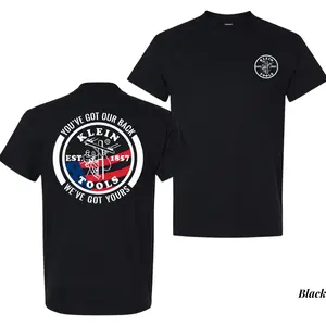 Klein Tools T-Shirt, Sweatshirt, Hoodie “You’ve Got Our Back” Graphic, Patriotic Tee for Proud Linemen, Utility Workers & Tool Lovers Shirt