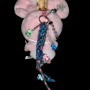 Cute Animal Plush Keychain Adorable Character Soft Material Custom Attachment Perfect for Keys Backpacks Purses Girl Birthday Gift