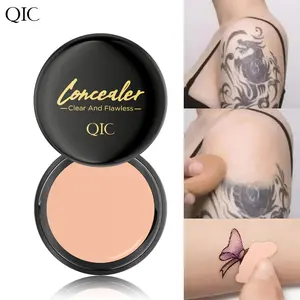 Long-Lasting Concealer Cream,Waterproof Sweat-Proof Matte Finish Makeup Cream,Color Correcting Balm, Makeup Product for Acne, Eyes, Faces, Tattoo, Makeup Beauty Cosmetics for All Skin Types.