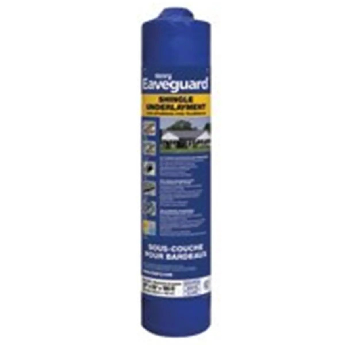 Henry HE740915 Roofing Underlayment - 1.3 mm High Tack Rubberized Asphalt, 35 lbs Non-Woven Glass Fiber, Fully Adhered System with UL-Classified, Sand-Surfaced Slip-Resistance, Mechanical Fasteners for Ice Damage Prevention in Sailing Water Sports, Roofin