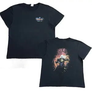 2 SIDE Vintage Castlevania Lords Of Shadow Mirror Of Fate Promo Video Game European Tee1