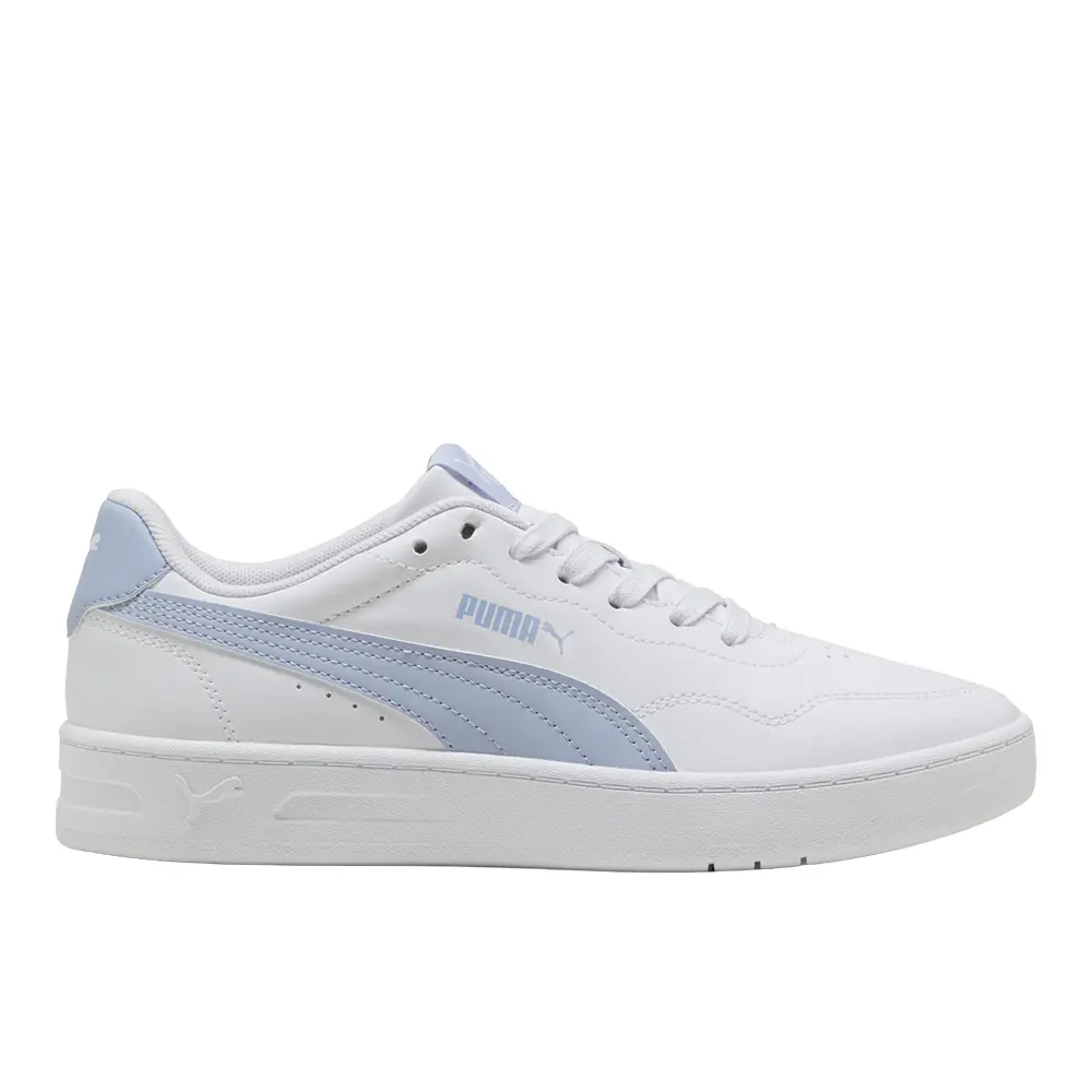 PUMA Womens Court Lally Lace Up Sneakers Shoes Casual - White PUMA Womens Court Lally Lace Up Sneakers Shoes Casual - White