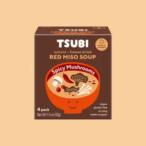 Red Miso with Spicy Japanese Mushrooms