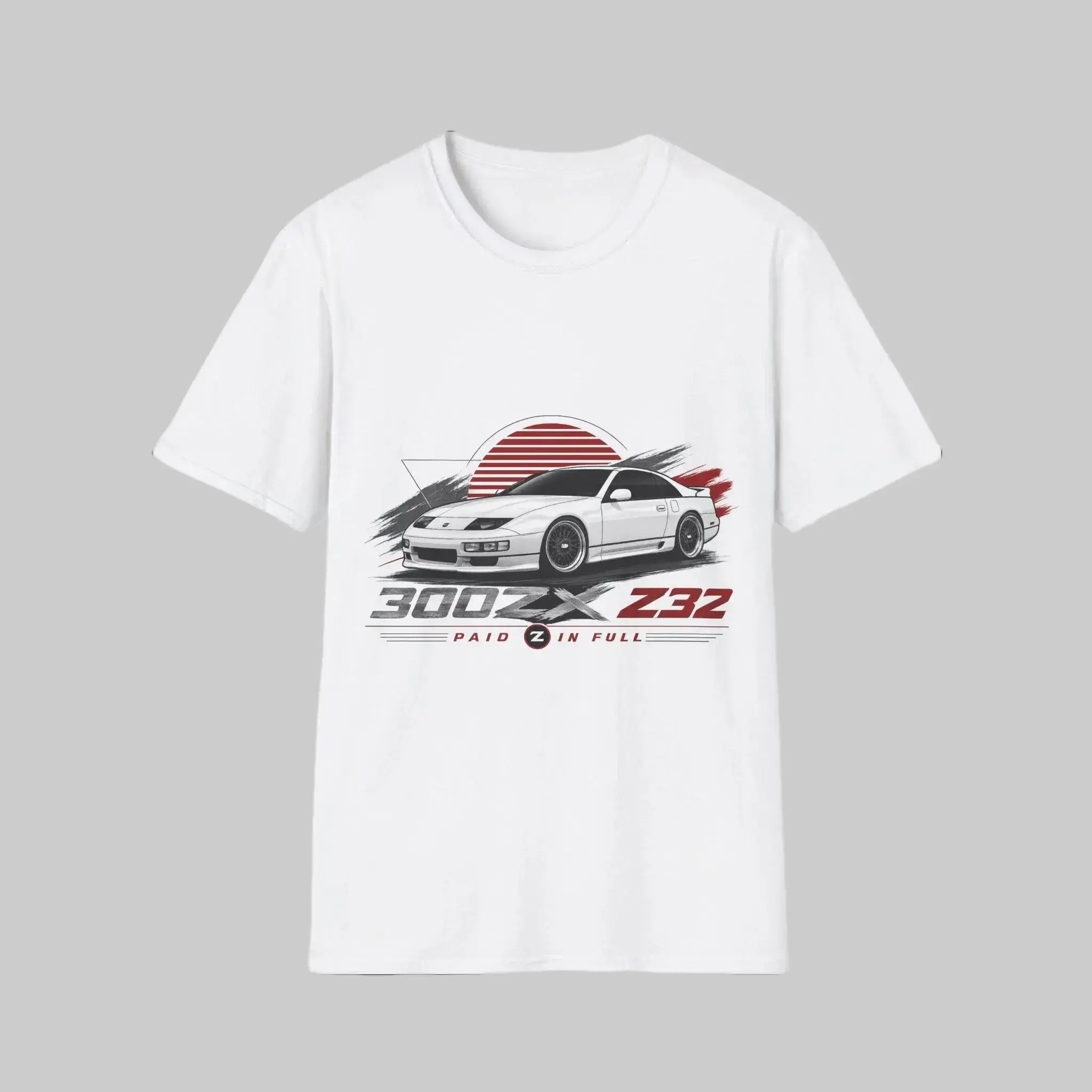 Fairlady Z Shirt 300ZX Z32 Sports Car T-Shirt Hoodie Sweatshirt, Retro Skyline Drift Racing Design, JDM Turbo Car Tuner Tee