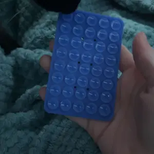 Silicone Suction Cup Phone Case Mount, 1 Count Double-Sided Phone Holder Mount, Hands-Free Strong Grip Holder for Selfies and Videos, Phone Accessories