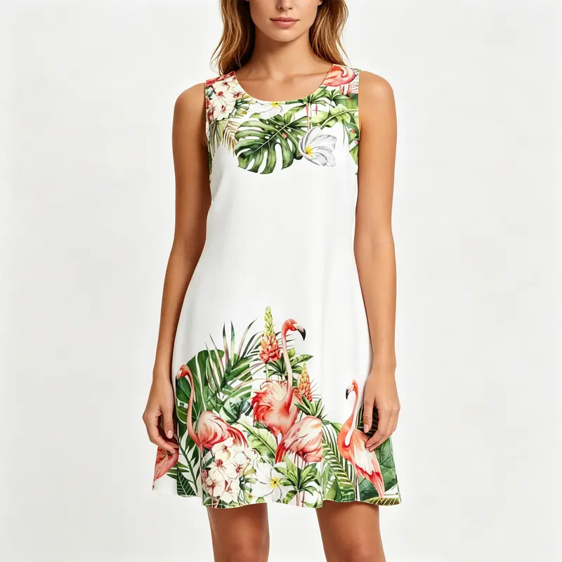 flamingo dress - TikTok Shop