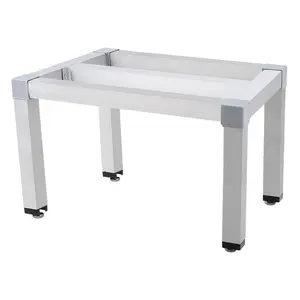 1000 lb Capacity Heavy Duty Aluminum Dunnage Rack - Commercial Off-Floor Storage Shelf for Kitchen, Restaurant, Supermarket Use - Rustproof & Space-Saving, Multiple Sizes