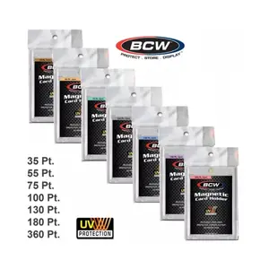 One Touch Magnetic Card Holder - 3" x 4" - 1-Count - Various Sizes