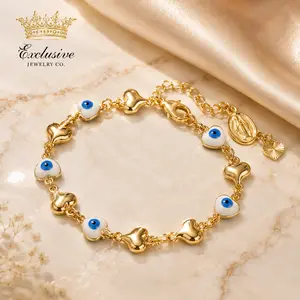 Evil Eye Lucky Bracelet for Protection and Warding Off Negative Energy