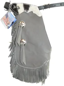 R Bar K/Custom Made Leather Chinks /Size 2T/3/4T Leather Kids Chinks/Hair On Cowhide Kids Chinks