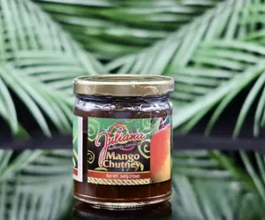 Julianna Mango Chutney-Jamaican Green Mangoes, Complemented By Peppers, Spices