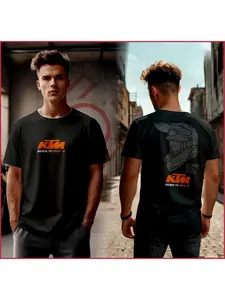 KTM v4  T-Shirt Athletic Shirt for Race Preparation, MX Motocross Racing, Men's Premium Combad, High-Quality Sportswear