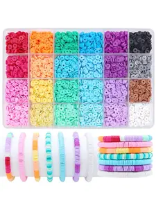 Colorful Beaded Kit, DIY Beaded Kit for Bracelet Necklace Making, Jewelry Making Supplies for Women & Teenager, Bead Set