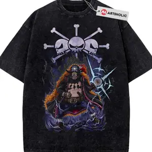 Blackbeard Shirt, Marshall D Teach Shirt, One Piece Shirt, Anime Shirt, Vintage Tee , Graphic Tee, Unisex Fashion, Full Color, Full Size, For Men, For Women