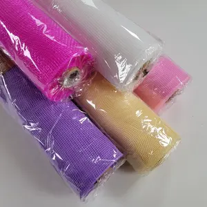 Pink, White, Cream, Fuchsia, Lavender Purple Deco Mesh Roll, 21 Inch, Deco Mesh Supplies, Deco Mesh, 21" Mesh