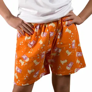Popcorn and Butter XS Orange Unisex Boxers