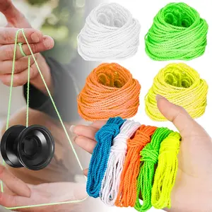 10/20/50pcs Color YO-YO Rope Creative Ball Physical Exercise Play Enjoyment Creativity Games Hobbies Cllections and Party Supplies Suitable for Yoyo Ball Lovers