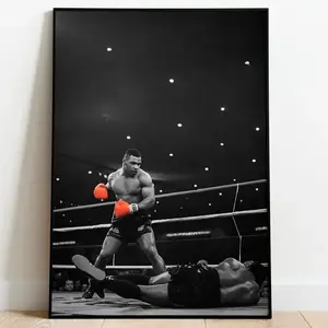 Boxing Wall Art, Mike Tyson, Product without frame