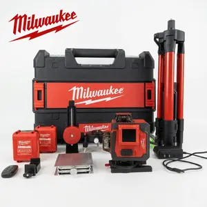 Milwaukee 360° Self-Leveling Laser Level Kit, Complete Precision Layout System for Hand Tools & Hardware Applications