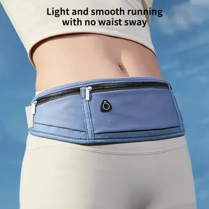 Running and sports mobile phone fanny pack for men and women light waterproof invisible belt small bag for fitness