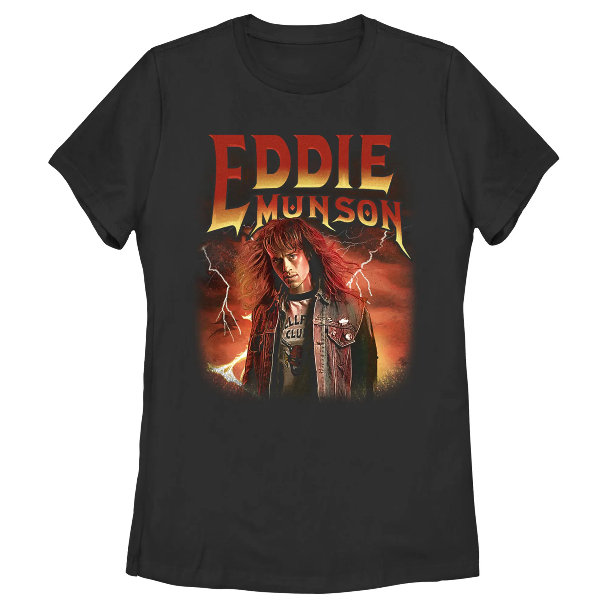 Women's Stranger Things Eddie Munson Metalhead T-Shirt